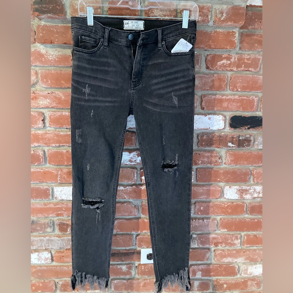 NWT Free People fringe denim